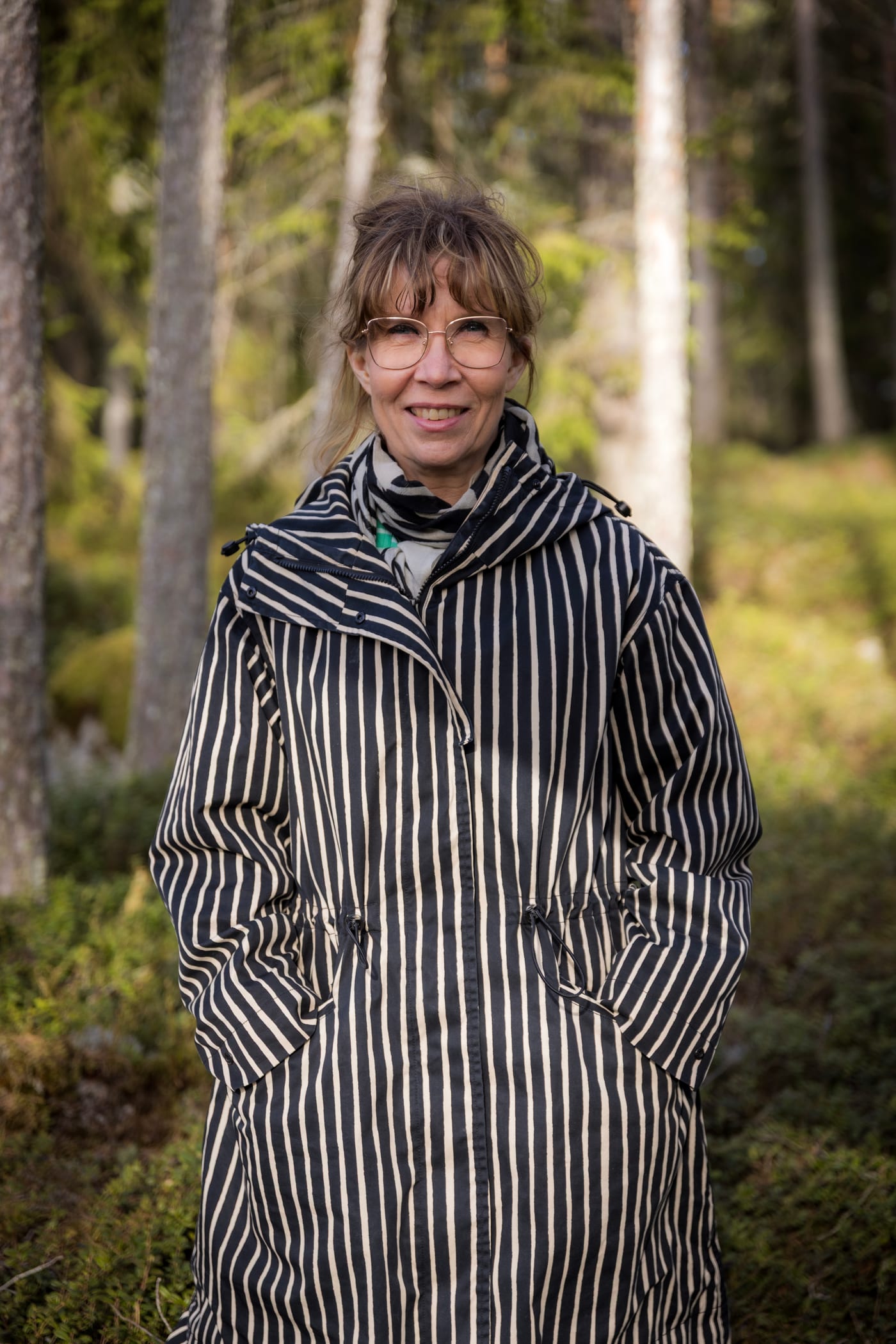 Maria Sundgren-Lillqvist i naturen